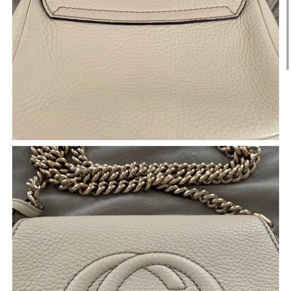 Gucci Beige Soho Leather Crossbody Bag - Picture 2 of 6
